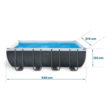 Vrtni Bazen S Okvirom 549 X 274 X 132 Cm 21 U 1 Intex 26356 8