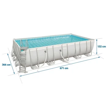 Vrtni Bazen S Okvirom 671 X 366 X 132 Cm 17 U 1 Bestway 56471 6