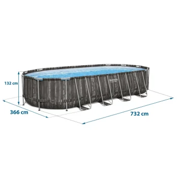Vrtni Bazen S Okvirom 732 X 366 X 132 Cm 10 U 1 Bestway 561es 6