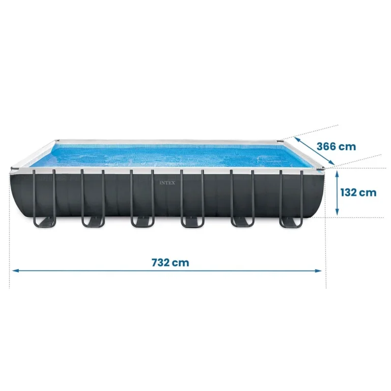Vrtni Bazen S Okvirom 732 X 366 X 132 Cm 10 U 1 Intex 26364 7