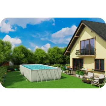 Vrtni Bazen S Okvirom 732 X 366 X 132 Cm 17 U 1 Bestway 56475 + Besplatni Skuter 4