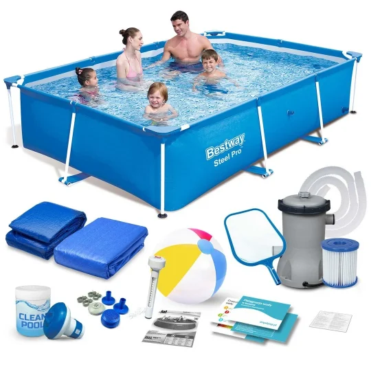 Vrtni Bazen S Okvirom Bestway 56403, 259 × 170 × 61 Cm, Set 15 U 1 1