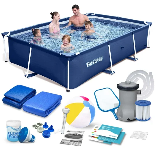 Vrtni Bazen S Okvirom Bestway 56403n, 259 × 170 × 61 Cm, Set 15 U 1 1