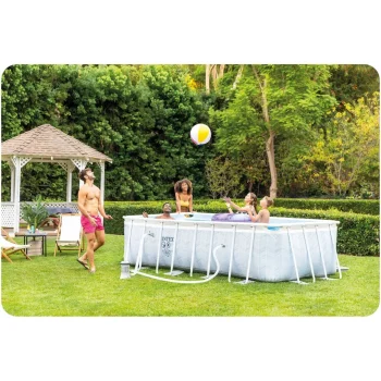 Vrtni Bazen S Okvirom Intex 26780, 400 × 200 × 100 Cm, Set 18 U 1 10