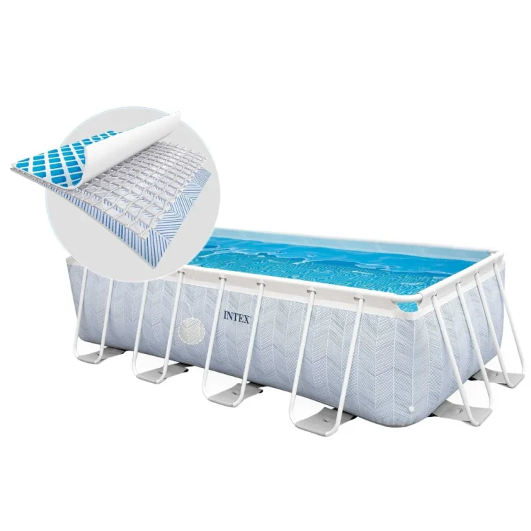 Vrtni Bazen S Okvirom Intex 26780, 400 × 200 × 100 Cm, Set 18 U 1 2