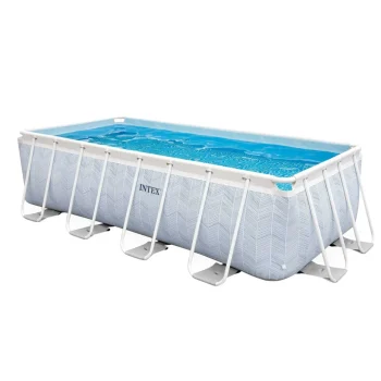 Vrtni Bazen S Okvirom Intex 26780, 400 × 200 × 100 Cm, Set 18 U 1 3