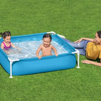 Vrtni Bazen S Okvirom Za Djecu 2+ Bestway Kvadratni 122x122x30,5 Cm 5