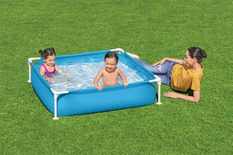 Vrtni Bazen S Okvirom Za Djecu 2+ Bestway Kvadratni 122x122x30,5 Cm 5