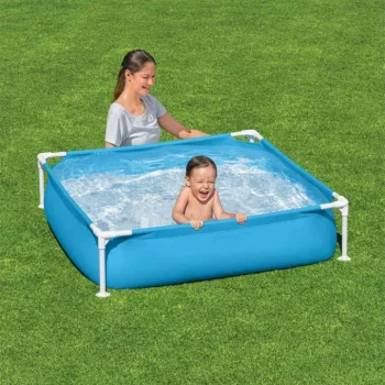Vrtni Bazen S Okvirom Za Djecu 2+ Bestway Kvadratni 122x122x30,5 Cm 6