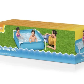 Vrtni Bazen S Okvirom Za Djecu 2+ Bestway Kvadratni 122x122x30,5 Cm 8