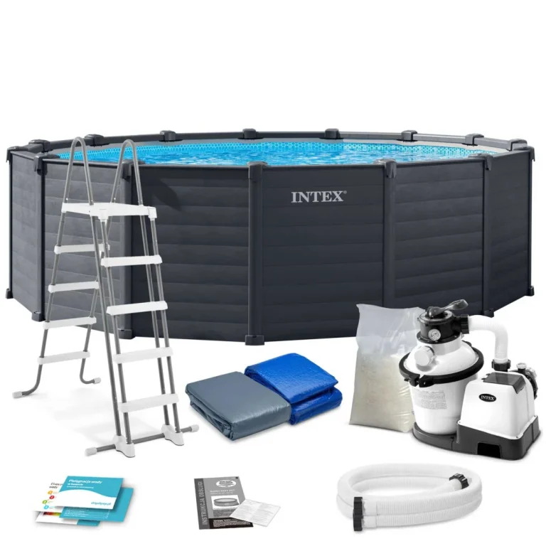 Vrtni Bazen S Panelima 478 X 124 Cm 12 U 1 Intex 26384nd 1