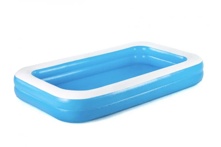 Vrtni Bazen Za Djecu 6+ Napuhavanje 2 Prstena 305x183x46cm Bestway + Krpa Za Popravak 1