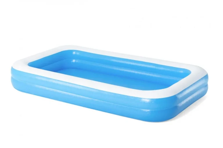 Vrtni Bazen Za Djecu 6+ Napuhavanje 2 Prstena 305x183x46cm Bestway + Krpa Za Popravak 4