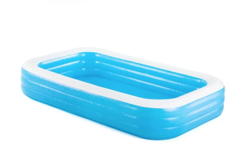 Vrtni Bazen Za Djecu 6+ Napuhavanje 3 Prstena 305x183x56cm Bestway + Krpa Za Popravak 5
