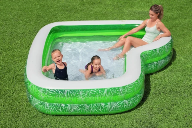 Vrtni Bazen Za Djecu 6+ Tropical Paradise 231x51 Bestway + Napuhavano Sjedalo + Mjesto Za Piće 4