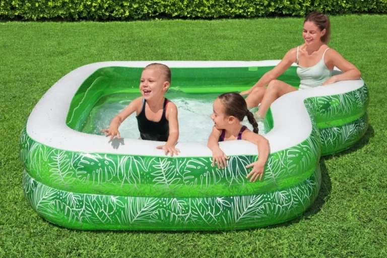 Vrtni Bazen Za Djecu 6+ Tropical Paradise 231x51 Bestway + Napuhavano Sjedalo + Mjesto Za Piće 5