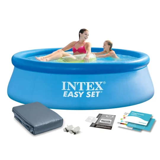 Vrtni Ekspanzijski Bazen 244 X 76 Cm 2 U 1 Intex 28110 1