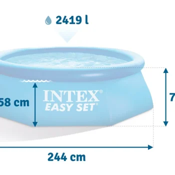 Vrtni Ekspanzijski Bazen 244 X 76 Cm 4 U 1 Intex 28112 5