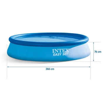 Vrtni Ekspanzijski Bazen 366 X 76 Cm 3 U 1 Intex 28132 4