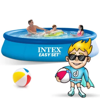 Vrtni Ekspanzijski Bazen 396 X 84 Cm 9 U 1 Intex 28142 2