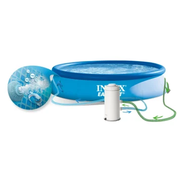 Vrtni Ekspanzijski Bazen 457 X 84 Cm 15 U 1 Intex 28158 + Stroj Za Mjehuriće Besplatno 3