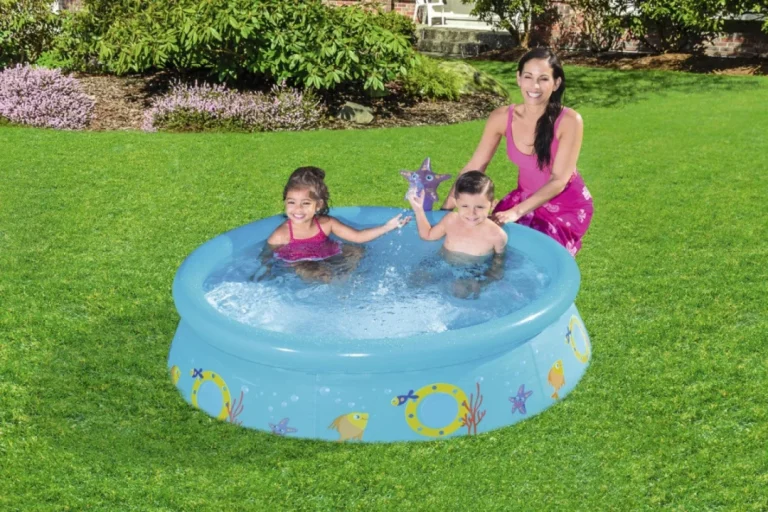 Vrtni Ekspanzijski Bazen S Tušem Za Djecu Fish 152x38 Bestway 2