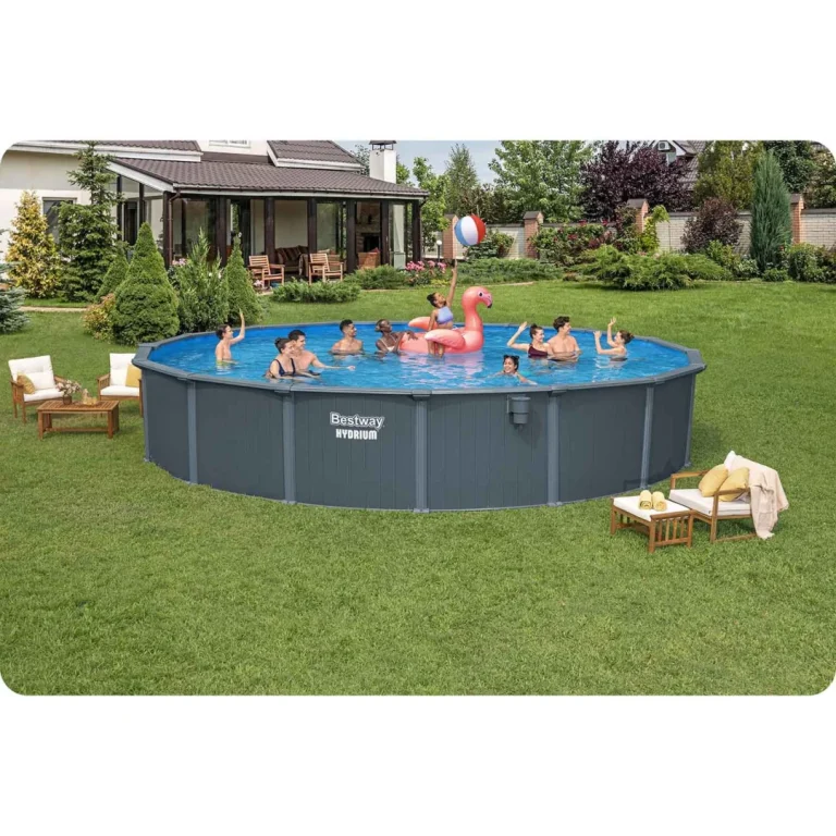 Vrtni Panelni Bazen Za Cijelu Godinu 732 X 132 Cm 13 U 1 Bestawy 561rp 6