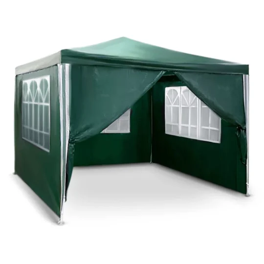 Vrtni Paviljon Plonos 3 × 3 M Zeleni 4935 1