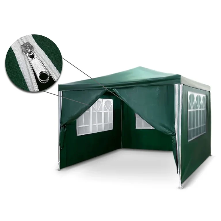 Vrtni Paviljon Plonos 3 × 3 M Zeleni 4935 4