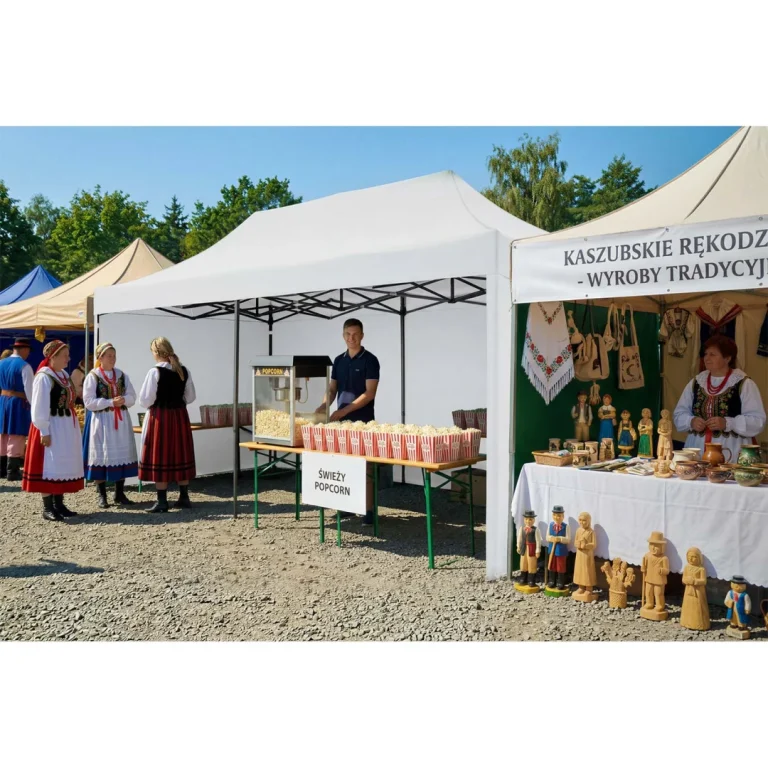 Vrtni Paviljon Plonos 3 × 6 M S 3 Zida, Bijeli 11
