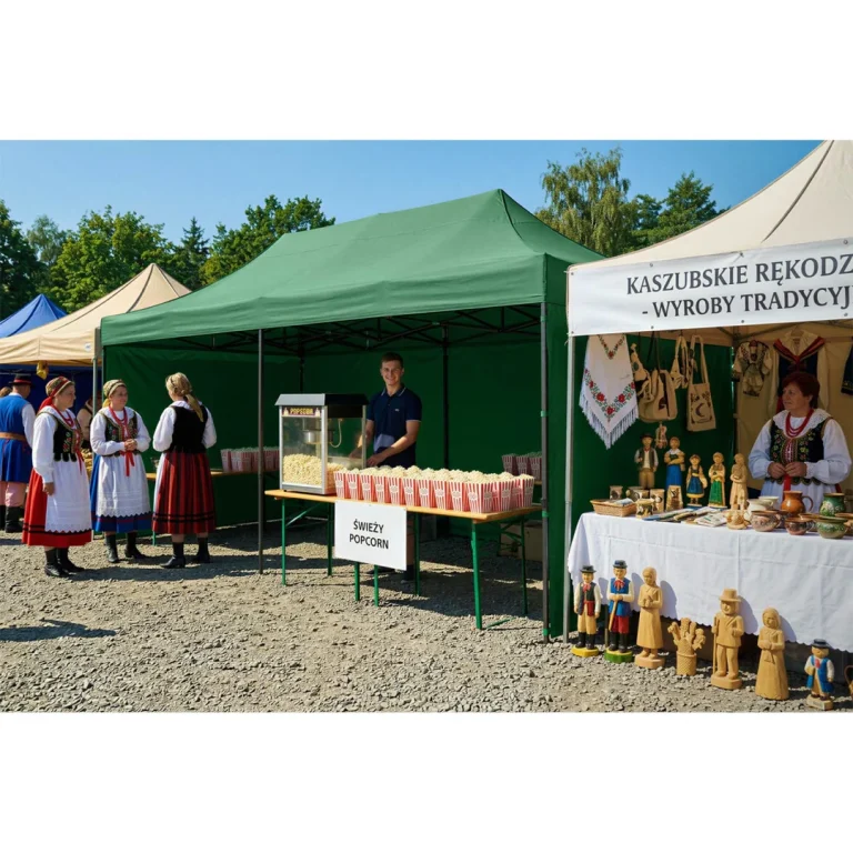 Vrtni Paviljon Plonos 3 × 6 M S 3 Zida, Zeleni 12