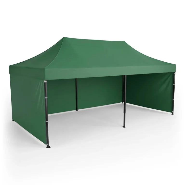 Vrtni Paviljon Plonos 3 × 6 M S 3 Zida, Zeleni 4