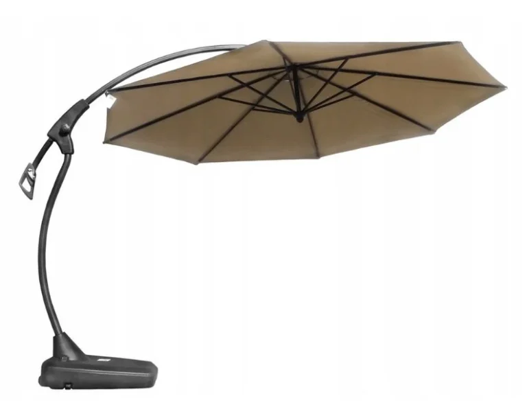 Vrtni Suncobran Ø 350 Cm S Bazom 2