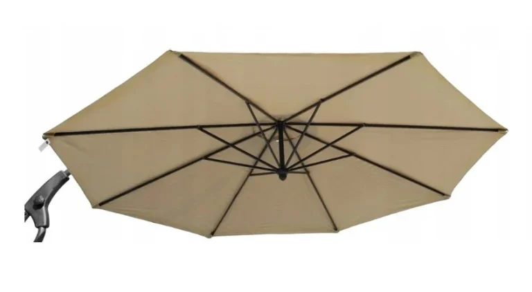 Vrtni Suncobran Ø 350 Cm S Bazom 4