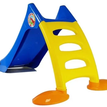 Vrtni Tobogan S 3 Stepenice 130 Cm, Plavi 2