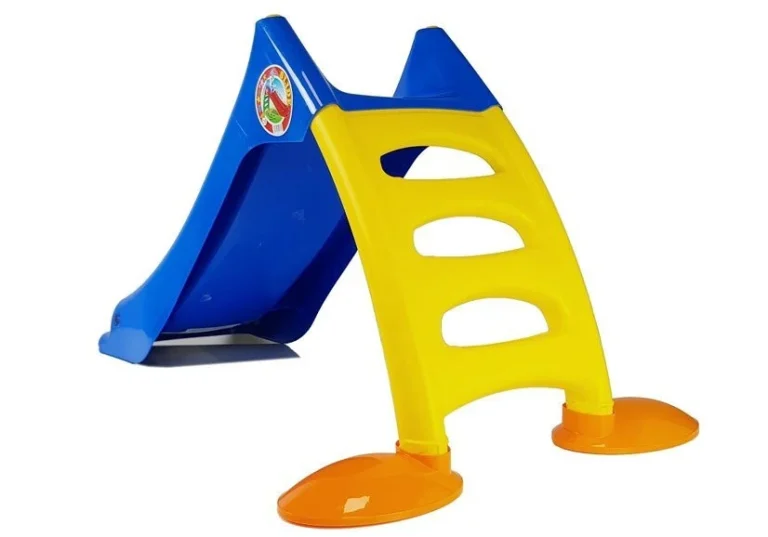 Vrtni Tobogan S 3 Stepenice 130 Cm, Plavi 2