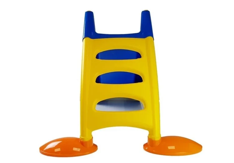 Vrtni Tobogan S 3 Stepenice 130 Cm, Plavi 4
