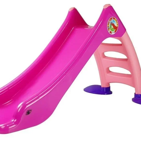 Vrtni Tobogan S Ljestvama 130 Cm, Model 424, Ružičasti 1