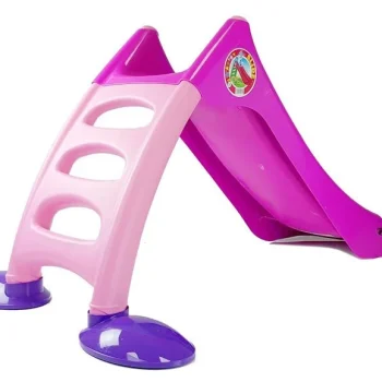 Vrtni Tobogan S Ljestvama 130 Cm, Model 424, Ružičasti 3