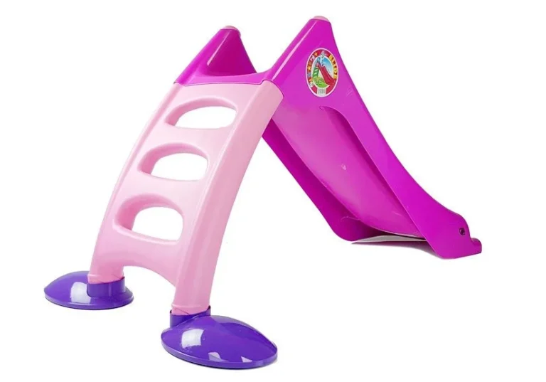 Vrtni Tobogan S Ljestvama 130 Cm, Model 424, Ružičasti 3