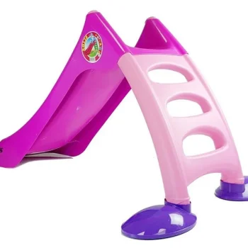 Vrtni Tobogan S Ljestvama 130 Cm, Model 424, Ružičasti 5