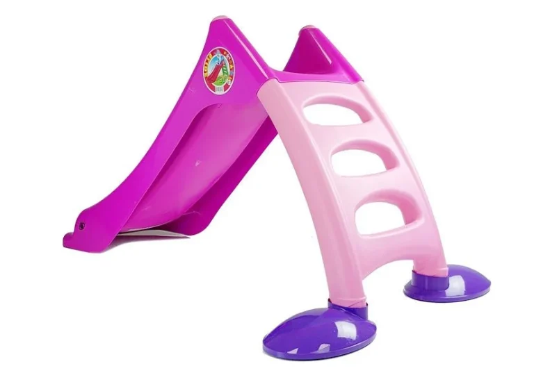 Vrtni Tobogan S Ljestvama 130 Cm, Model 424, Ružičasti 5