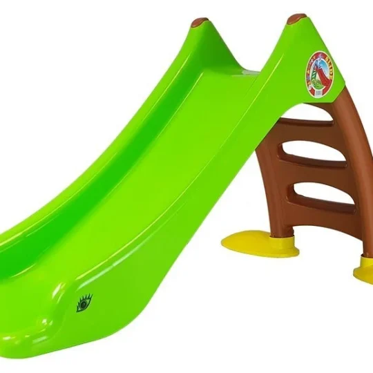 Vrtni Tobogan S Ljestvama Za Djecu 424 Zeleno Smeđi 130 Cm 1