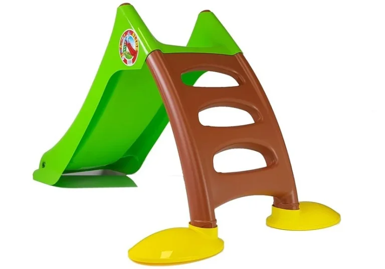 Vrtni Tobogan S Ljestvama Za Djecu 424 Zeleno Smeđi 130 Cm 4