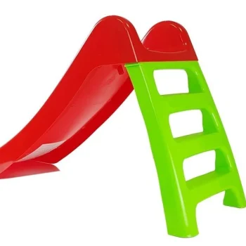 Vrtni Tobogan Za Djecu S Ljestvama S 3 Stepenice, Crveni 116 Cm, 428 4
