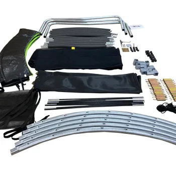 Vrtni Trampolin Lean Sport Max Ø 305 Cm (10 Stopa), Crno Zeleni 4