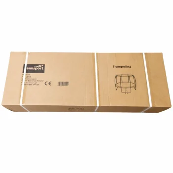 Vrtni Trampolin Lean S Unutarnjom Mrežom Crno Zeleni 252 Cm 8 Stopa 5