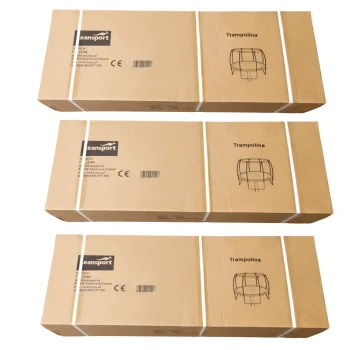 Vrtni Trampolin Lean S Unutarnjom Mrežom Crno Zeleni 427 Cm 14 Stopa 6