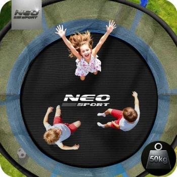 Vrtni Trampolin Neo Sport 183 Cm, 6 Ft, Unutarnja Mreža I Ljestve 3