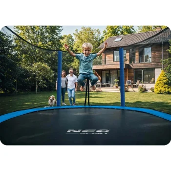 Vrtni Trampolin Neo Sport 183 Cm, 6 Ft, Vanjska Mreža I Ljestve 13